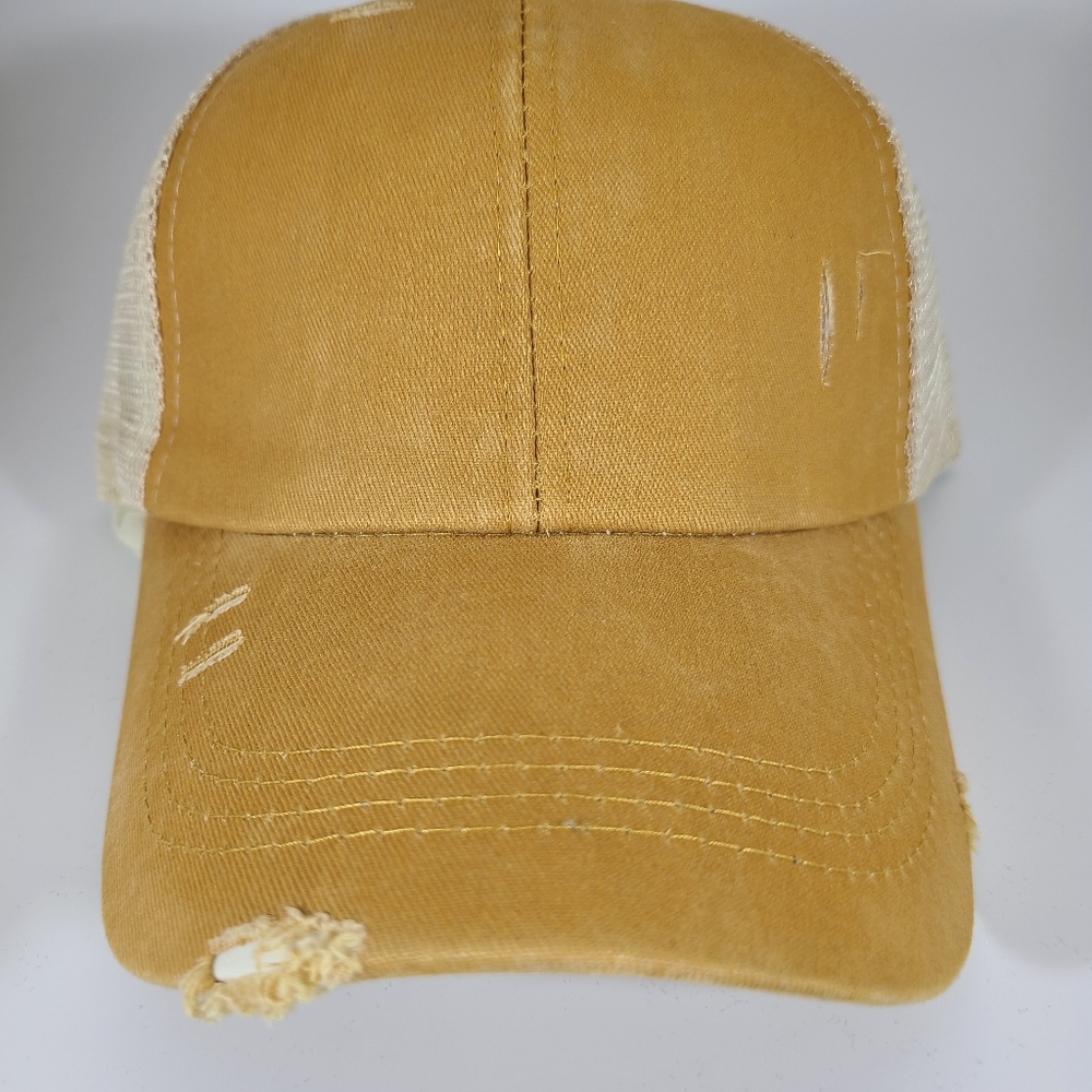 Ponytail or Messy Bun Baseball Hat